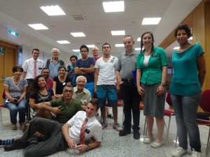 Our district and some members in Roma 1, taken before the last transfer. (photo from Sorella Kennedy's blog).