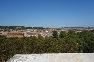 View of our area in Rome