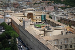 View from the top of St. Peter's Basilica