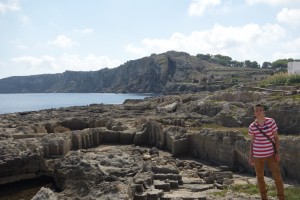 Ruins. Tràpani, western coast of Sicily