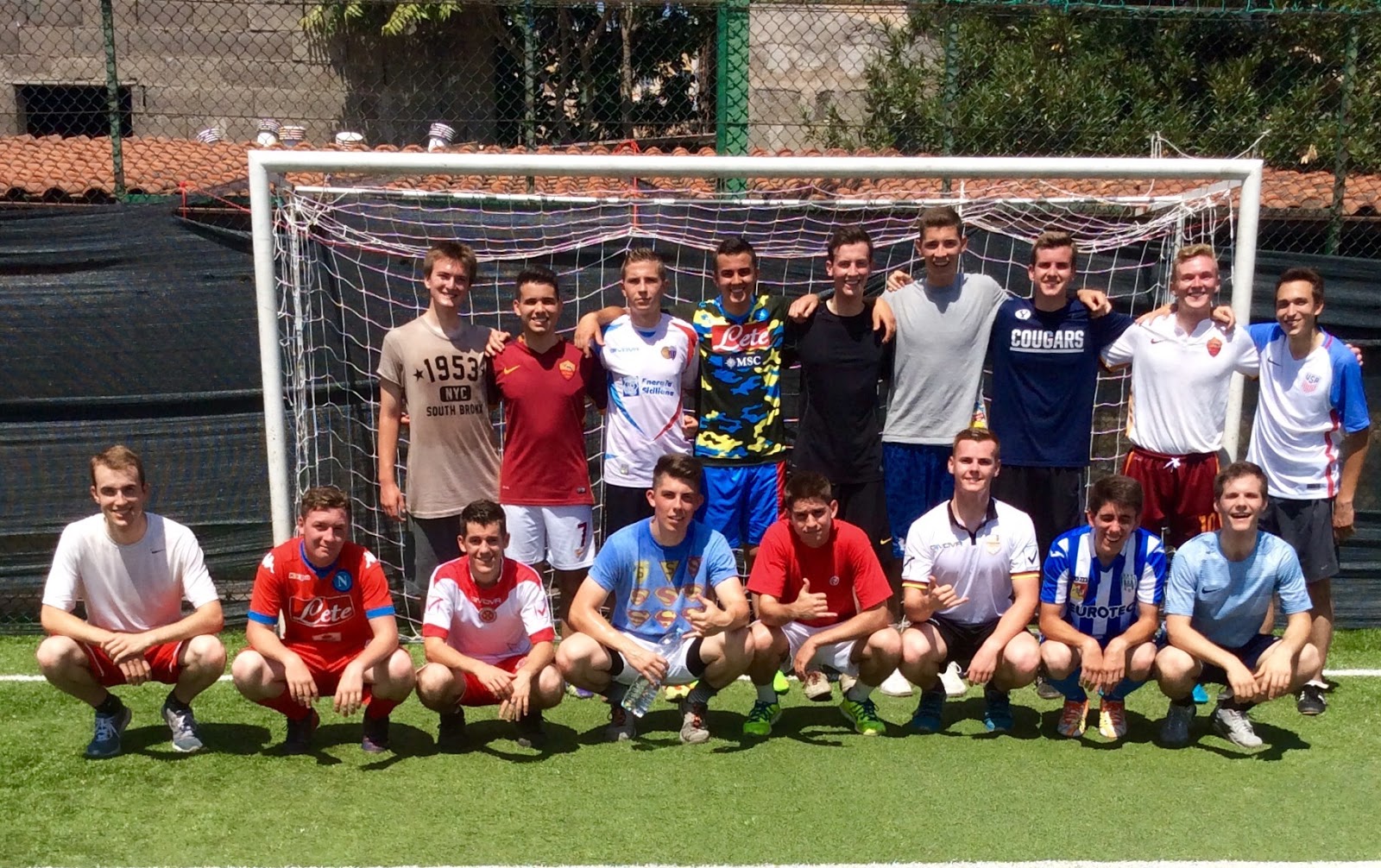 Catania Zone soccer, August, 2016 (photo courtesy of Anziano Blaise's blog)