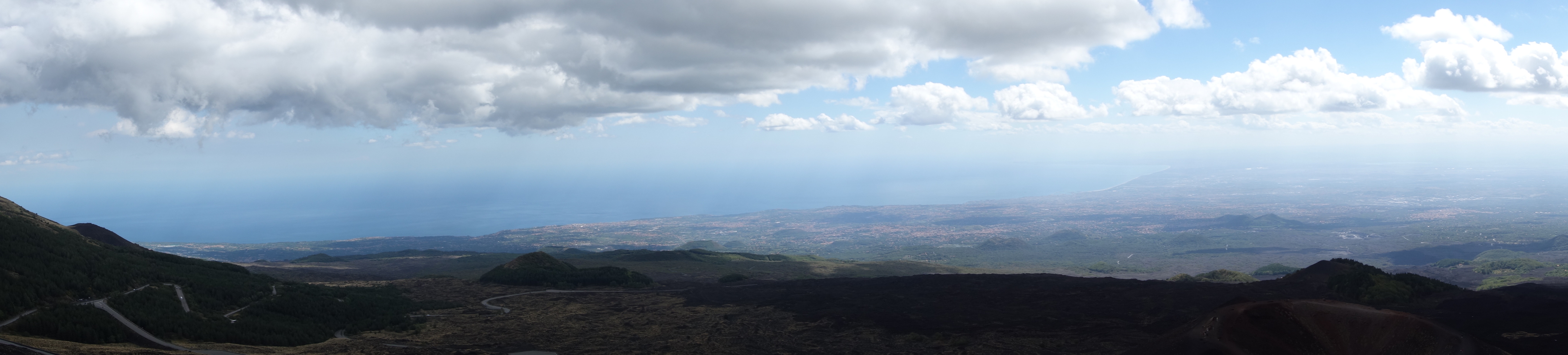 View from Mt. Etna